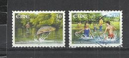 IRELAND - EUROPA - WATER RESOURCES - CPL. SET - OBLITERE USED GESTEMPELT USADO - 2001