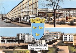 95-SARCELLE- SABLONS - CENTRE COMMERCIAL N°1 - MULTIVUES - Sarcelles