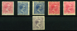 Cuba Nº 135/8. Año 1894 - Cuba (1874-1898)