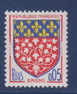 France, Petite Varieté,  Blason D'Amiens, N° 1352, Jaune  Décalé Vers Le Haut ( 15039/13.5) - Telegraph And Telephone