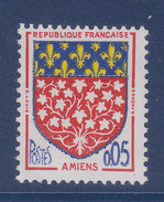 France, Petite Varieté,  Blason D'Amiens, N° 1352 ,bleu Avec Goutelettes  ( 15039/14.3) - Télégraphes Et Téléphones