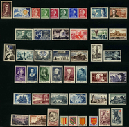 FRANCE - ANNEE COMPLETE 1955 - YT 1008 à 1049 ** - 46 TIMBRES NEUFS ** - 1950-1959