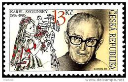 Czech Republic - 2016 - Tradition Of Czech Stamp Production - Karel Svolinsky - Mint Stamp - Unused Stamps