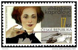 Czech Republic - 2015 - Personalities - Vitezslava Kapralova, Composer And Orchestra Conductor - Mint Stamp - Nuevos