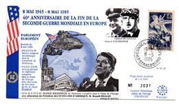 Carta  Con Matasellos De 1985. General De Gaulle. - Briefe U. Dokumente