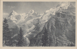 Suisse - Mürren - Blick Vom Allmendhubel Auf Eiger, Mönch Und Jungfrau - Mürren