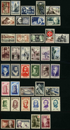 FRANCE - ANNEE COMPLETE 1956 - YT 1050 à 1090 ** - 41 TIMBRES NEUFS ** - 1950-1959