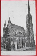 Austria - Wien, Stephanskirche 1908 - Churches