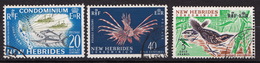 NOUVELLES -HEBRIDES N° 219 à 222  OBL - Usati