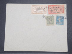 FRANCE / CILICIE - Oblitération De Adana Sur Enveloppe En 1920, Affranchissement Semeuses Et Mersons Surchargés - L 9775 - Lettres & Documents
