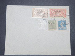 FRANCE / CILICIE - Oblitération De Adana Sur Enveloppe En 1920, Affranchissement  Semeuses / Merson Surchargés - L 9780 - Briefe U. Dokumente