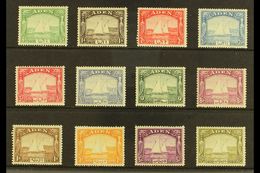 5140 1937 "Dhow" Set Complete, SG 1/12, Very Fine Mint (12 Stamps) For More Images, Please Visit Http://www.sandafayre.c - Aden (1854-1963)