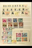 5152 1964-7 NEVER HINGED MINT COLLECTION In Complete Sets Between 1964 Defins To 1967 Defins, Incl. 1964 Kennedy Set, Ol - Ajman