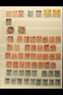 5228 NEW SOUTH WALES 1879-1892 USED OFFICIALS HOARD - CAT £2000+. An Extensive, Lightly Duplicated Range Of "OS" Opt'd I - Other & Unclassified