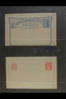 5299 VICTORIA POSTAL STATIONERY (LETTER CARDS) 1889-1901 All Different Unused Group, One With Fault, All Others In Good - Other & Unclassified