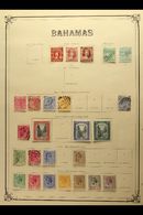 5427 1861-1923 OLD TIME COLLECTION On Printed Pages. Includes QV Range To 1s (x2 Different) Used, KEVII With "Staircase" - Other & Unclassified