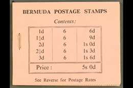 5531 1948 5s Complete Booklet, SG SB1, Never Hinged Mint. For More Images, Please Visit Http://www.sandafayre.com/itemde - Bermuda