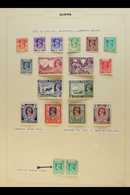 5642 1938-74 MINT & USED COLLECTION Includes 1938 Defins, 1945 "MILY ADMIN" Ovpts, 1946 Defins & 1947 Interim Burmese Go - Burma (...-1947)