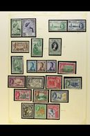 6044 1935-83 FINE MINT COLLECTION An All Different Collection On Album Pages Which Includes 1935 Silver Jubilee Set, 193 - Fiji (...-1970)