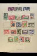 6045 1937-55 All Different Fine Used Collection Of King George VI Issues, Includes 1938-55 Defins With Most Values To 10 - Fiji (...-1970)