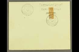 6184 MADAGASCAR 1904 Half Of Diego-Suarez 30c Cinnamon On Drab With Additional Postmark On Cover, Used At Vohemar, Yvert - Other & Unclassified