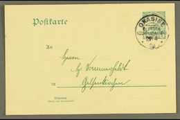 6351 SOUTH WEST AFRICA 1909 (29 Apr) 5pf Postal Card To Germany Cancelled Fine "OKASISE" Cds Postmark. For More Images, - Other & Unclassified