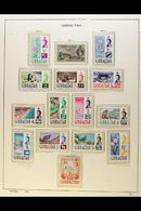 6408 1960-1984 COMPLETE NEVER HINGED MINT COLLECTION On Hingeless Pages, ALL DIFFERENT, Inc 1960-62 Set, 1967-69 Ships S - Gibraltar
