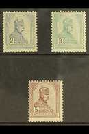 6512 1900 2k, 3k And 5k Franz Josef High Values, Mi 68/70A, Very Fine And Fresh Mint. Cat €800 (£680) (3 Stamps) Fo - Other & Unclassified