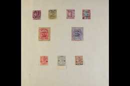 6584 REVENUE STAMPS - POSTAL NOTE & POSTAL SERVICE Collection Comprising Postal Note (I P N Overprinted) QV Basic Set Mi - Other & Unclassified