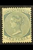 6801 1883-97 2d Slate, SG 20a, Mint  With Good Colour, Gum A Little Toned. For More Images, Please Visit Http://www.sand - Jamaica (...-1961)