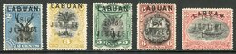 6895 1896 Jubilee Set Less 1c (2c To 8c, SG 84/88) Fine Mint. Fresh And Attractive! (5 Stamps) For More Images, Please V - North Borneo (...-1963)