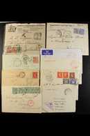 7062 POSTAL HISTORY 1893-1959 Group Of Item, Highlights Incl. 1893 1d+1d Post & Reply Postcard To Constantinople With Un - Malta (...-1964)