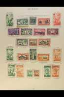 7235 1936-52 ALL DIFFERENT USED COLLECTION Includes 1940 Centennial Set, 1940 Health Set, 1947-52 Defin Set, Good Offici - Other & Unclassified