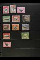 7338 1945-49 ALL DIFFERENT FINE USED GROUP Includes 1947 ½a Bicent, 1948 1½a Multan, Officials Incl 1945 (1 Mar) ½a, 1a, - Bahawalpur