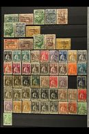 7428 CAPE VERDE 1913-1973 COLLECTION On Stock Pages, Mint Or Used (often Both) Stamps, Inc 1914-16 Ceres Most Vals To 1E - Other & Unclassified