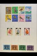 7440 1972-1988 MINT / NHM COLLECTION OF SETS. An Attractive Collection Of Complete Commemorative & Definitive Sets Prese - Qatar