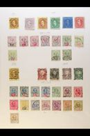 7568 1871-1932 FINE USED COLLECTION On Pages. Note 1875 Complete Set, 1888-97 Range To 32c And 50c, 1895 Set, 1899-1908 - Sarawak (...-1963)