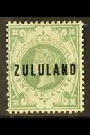 7743 ZULULAND 1888 1s Dull Green Overprinted, SG 10, Very Fine And Fresh Mint. For More Images, Please Visit Http://www. - Unclassified