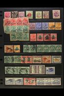 7794 CUSTOMS DUTY REVENUES Stamps Overprinted "CUSTOMS DUTY" Or "DOUANE." Incl. Cape 1d, 2d & 6d, Natal 2d, Transvaal 3d - Unclassified