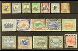 7908 1951-61 Pictorial Definitive Complete Set, SG 123/39, Never Hinged Mint (17 Stamps) For More Images, Please Visit H - Sudan (...-1951)