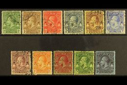8027 1928 Definitives Complete Set, SG 176/86, Very Fine Used. (11 Stamps) For More Images, Please Visit Http://www.sand - Turks And Caicos