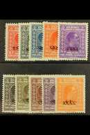 8119 1928 Surcharge Set Ovptd With "XXXX", Yv 194/203, Very Fine Mint. (10 Stamps) For More Images, Please Visit Http:// - Other & Unclassified