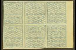 8153 CIRCULAR DELIVERY COMPANY LOCAL STAMPS CLARK & CO. EDINBURGH 1866 (¼d) Blue, SG Spec CD3, Fine Never Hinged Mint Ma - Other & Unclassified