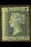 8252 1858-69 2d Blue, SG 45, Plate 8, Used With Superb Part "POSTED SINCE 10 LAST NIGHT" Cds Cancellation. For More Imag - Other & Unclassified