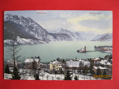 Austria - Gmunden, Winterbild 1911 - Gmunden