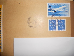 France , Poste Aerienne Lettre Recommande De Paris 2008 Pour Passy - 1960-.... Covers & Documents