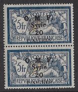 Syrie N°29 - Paire - Bdf -  Neuf * Avec Charnière - TB - Unused Stamps