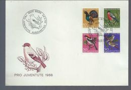 SUISSE : FDC Pro Juventute 1968 " Oiseaux Divers  " Berne - Collections, Lots & Series