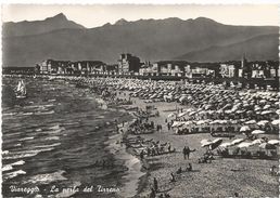 Z4425 Viareggio (Lucca) - Panorama Della Spiaggia - Beach Plage Strand Playa / Non Viaggiata - Viareggio