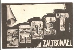 Zaltbommel.Groet Uit Zaltbommel. MIKROSKOP-POSTKARTE - Zaltbommel